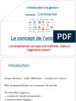 1.1 - Le Concept Dentreprise