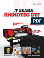 Paket Usaha Sablon DTF