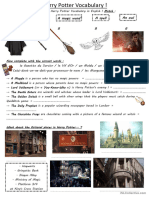 Harry Potter WORKSHEET