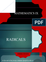 g9 PPT Radicals