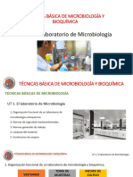 UT 1. El Laboratorio de MicrobiologÃ A