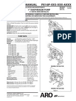 Operator'S Manual Px10P-Xxs-Xxx-Axxx: 1" Diaphragm Pump