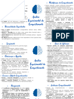 Analise Experimental Do Comportamento 3° Semestre