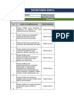 Plano de Ação - Modelo