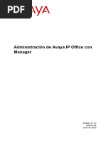 Administering Avaya IP Office With Manager - Es-Xl