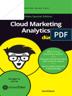 Cloud Marketing Analytics FD CUST Snowflake 9781119781738