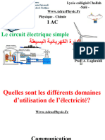 Cours 1 - Le Circuit Électrique Simple