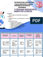 Blue Illustration Simple Comparison T-Chart