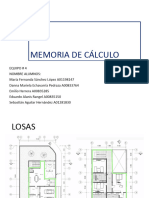 Memoria de Calculo 21 Agosto