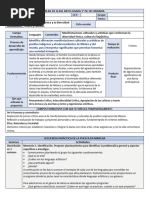 Proyecto 1. La Danza y La Diversidad Étnica y Cultural