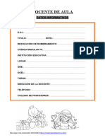 1 Carpeta Pedagógica - 5 Años 2023 Ok