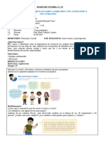 Sesion de Tutoria 19 - Reconocemos Que Estamos Cambiando-Nos Aceptamos y Nos Cuidamos