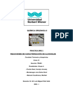 Química Orgánica Ii Informe 1