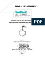 Informe de Práctica Nro 4 Química Orgánica