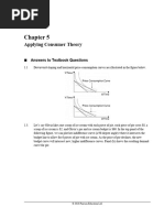 Applying Consumer Theory: Answers To Textbook Questions