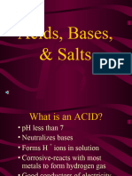 Acids, Bases, & Salts