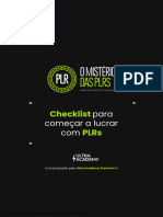 Checklist para Vender PLR