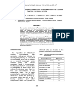 Pathological and Chemical Effectors of The Erythrocyte Calcium Pumping Protein: A Review.