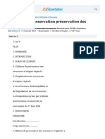 Exploitation Conservation Préservation Des Ressources - Dissertation - 96956711 - 1671115283242