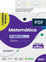 Caderno de Apoio Do Aluno - Matemática 9º Ano