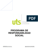 Programa de Responsabilidad Social