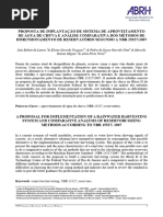 Análise Comparativa Dos Métodos de Dimensionamento de Reservatório