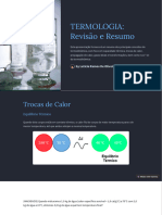 TERMOLOGIA Revisao e Resumo