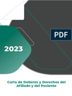 Carta de Derechos y Deberes Del Afiliado y Del Paciente