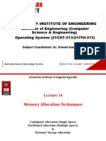 L-2.1.2 Memory Allocation Techniques