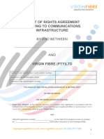 Virgin Fibre - Grant of Rights Agreement