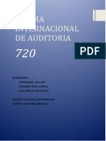 Norma Internacional de Auditoria 720