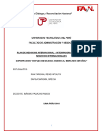 Estructura Exportacion de Chifles