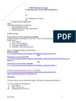 Oracle Database Management Lab-01-S20