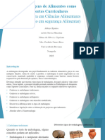 Embalagem de Alimentos Como Suporte Curricular