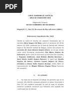 SC-043-2005 (3422), Objección Al Trabajo de Partición