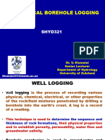 Geophysical Boreole Logging