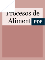 Procesos de Alimentos