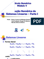 Métodos Numéricos - 4a - Sistemas Lineares