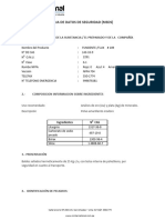 MSDS - Fundente 189