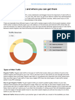 Types of Web Traffic and Where You Can G