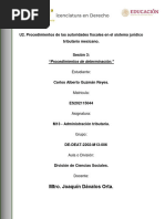 M13 - U2 - S3 - CAGR "Procedimientos de Determinación