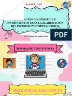 Evaluacion Diagnostica e Instrumentos para La Evaluacion Psicopedagogica