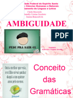 Ambiguidade Aula 1