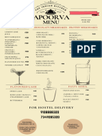 Apoorva Mess Menu