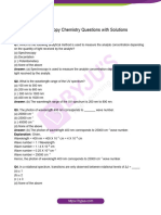 Uv Vis Spectroscopy Questions