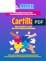 Cartilla - Autoconciencia para Secundaria 