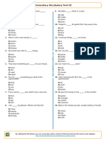 1615 - Elementary Vocabulary Test 02