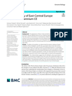 Genetic History of East-Central Europe in The First Millennium CE