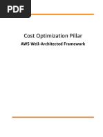 Wellarchitected Cost Optimization Pillar