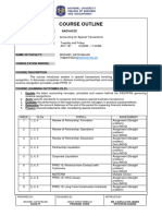 BADVAC2X - Course Outline